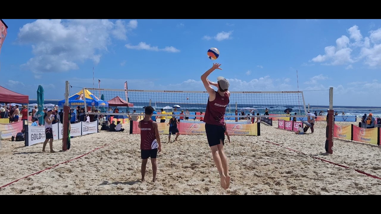 AYBVC 2026 Day 2 I NSW Matiu & Leo vs QLD Kelly & Gold  