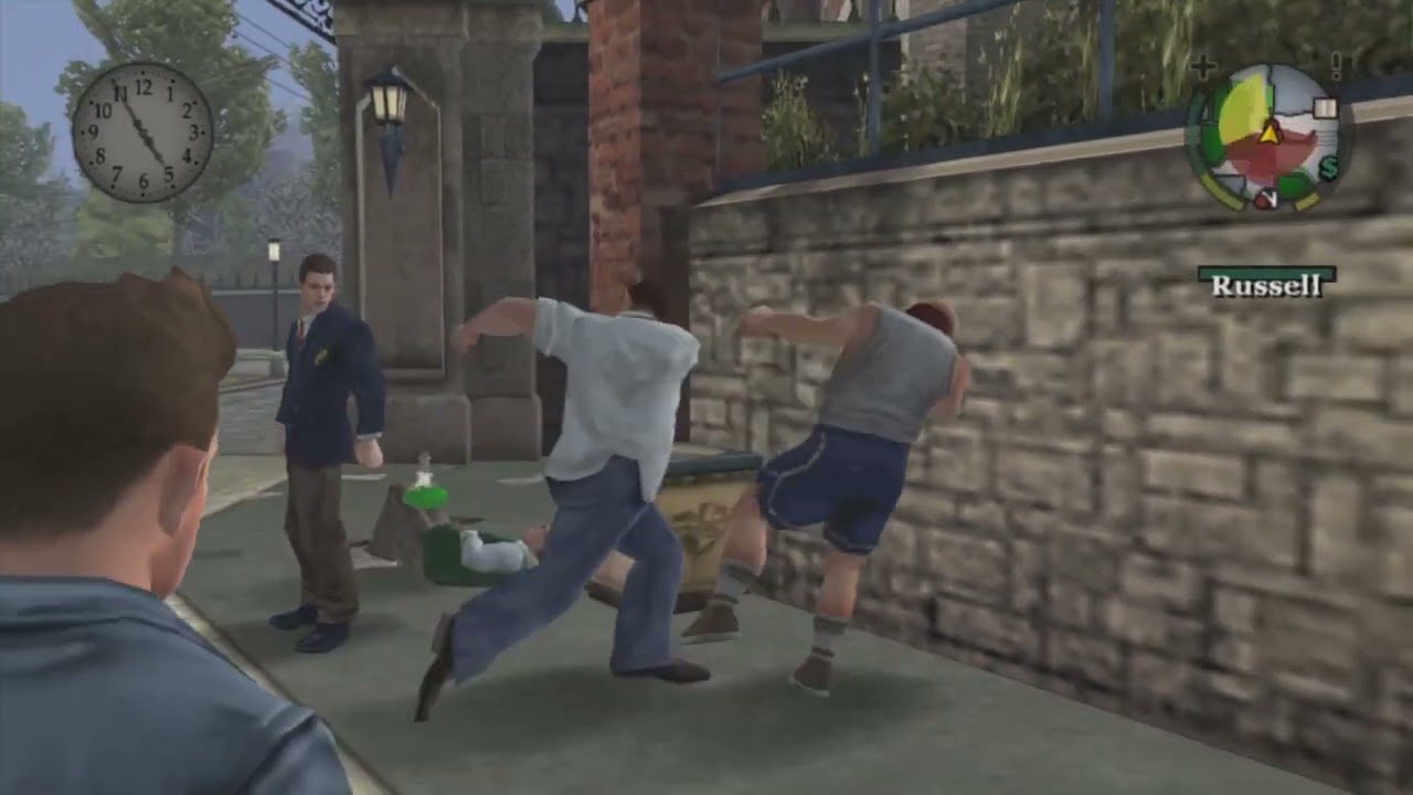 Bully ps4/ps5 Russell vs Mr Burton