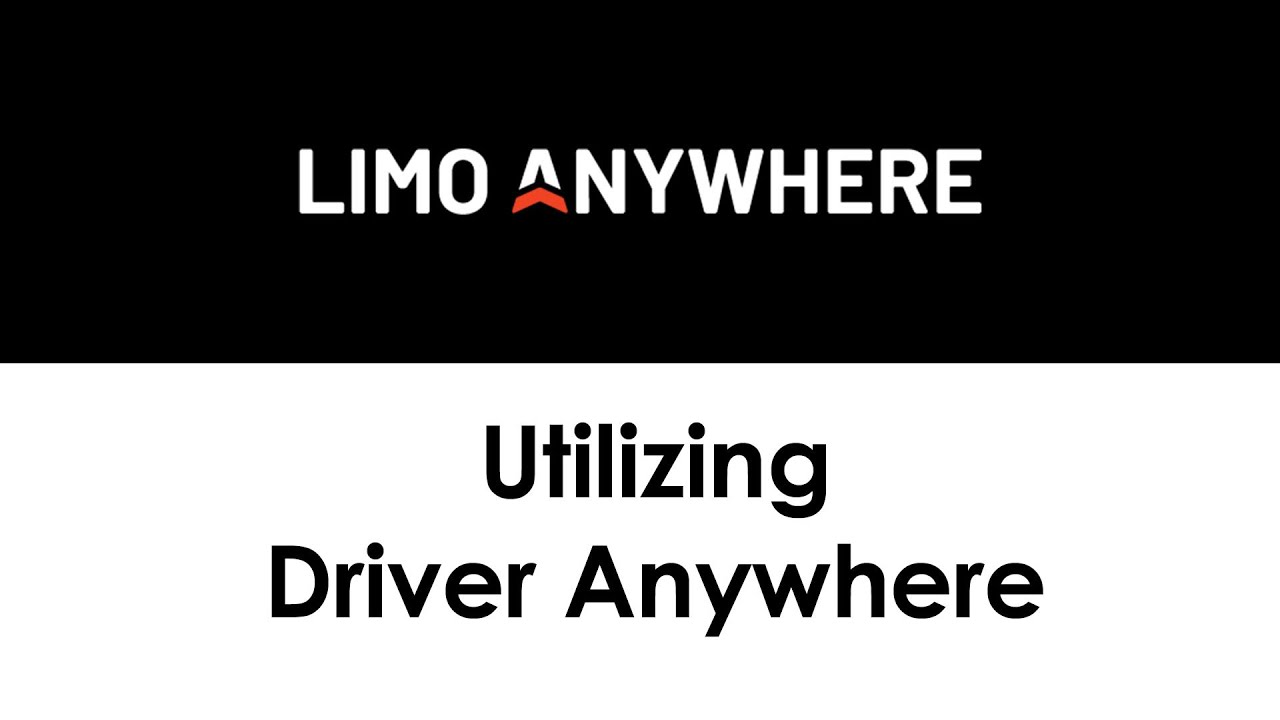 Utilizing the Driver Anywhere App