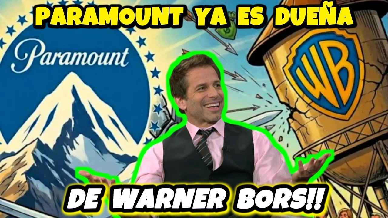 Paramount ya compro Warner y dc comics y Netflix fue derrotado!!! (Snyder vuelve?) #alejozaaap