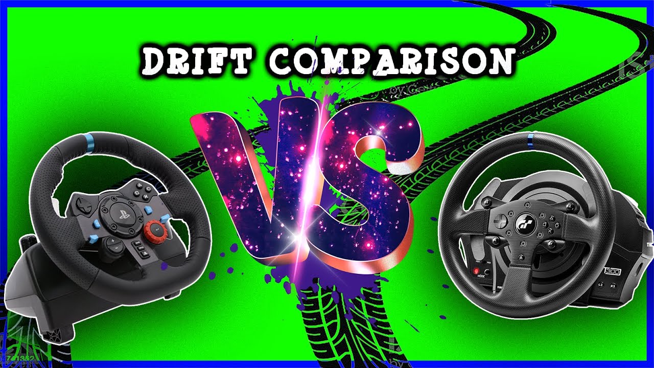 G29 VS T300 Drift Comparison [Thrustmaster VS Logitech Wheels]
