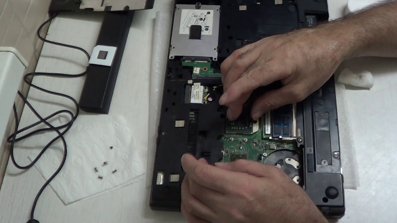 HP625 замена центрального процессора, upgrade