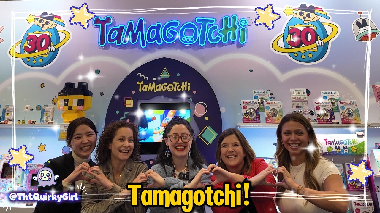Tamagotchi 30th Anniversary Sneak Peek! | My First Toy Fair as Press & Interview exclusive.