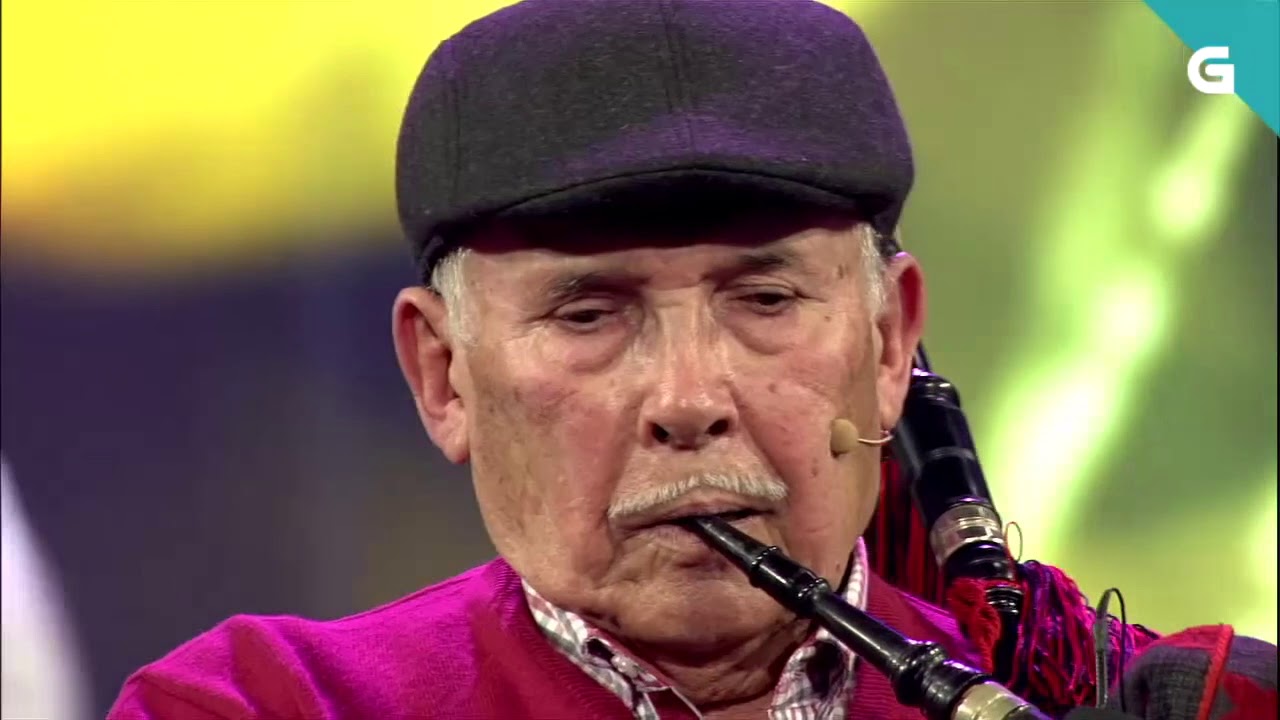 Homenaje al gaitero Desiderio de Vilarmide en el programa Luar