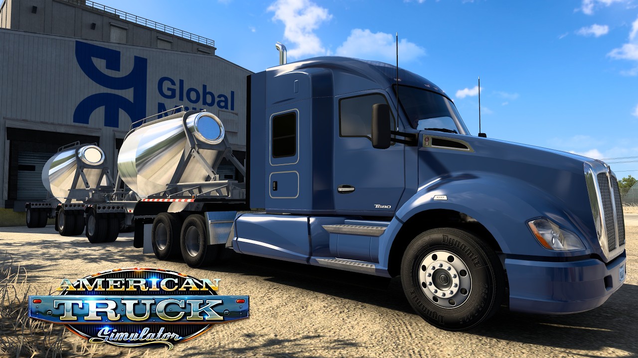 Соевые бобы. Глазго - Льюистаун ➣ American Truck Simulator #332