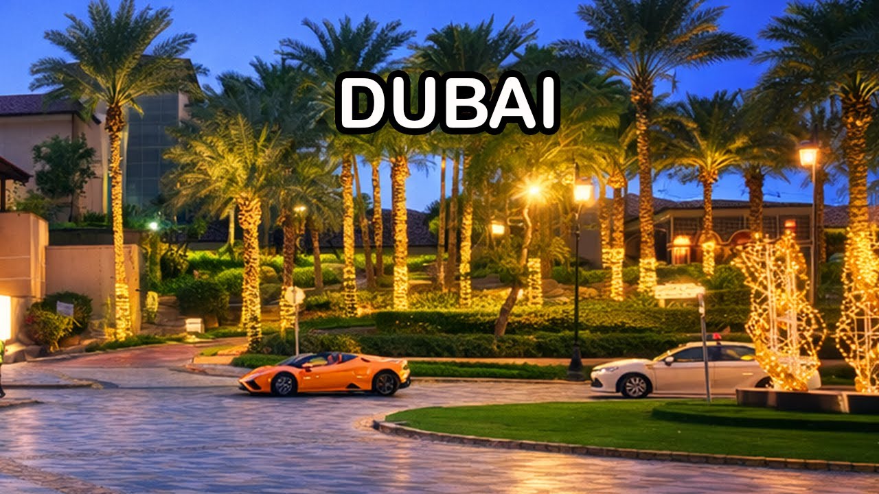 JBR Dubai 4K Evening Walk | Supercars, Luxury Lifestyle & City Lights