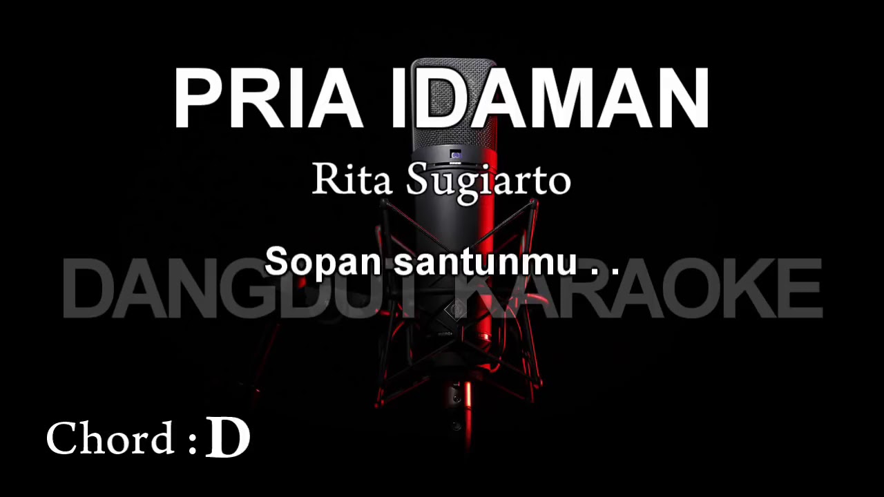 PRIA IDAMAN   Karaoke tanpa vokal  CHORD