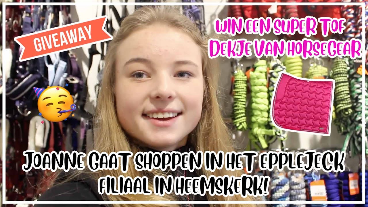 🧡 SHOPVLOG Epplejeck Heemskerk | 🥳 WIN een Horsegear zadeldek | 💰BTW VRIJ shoppen | Epplejeck