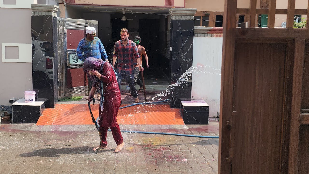 हरियाणे की बहु फागुन खेली कोलडा के साथ 💃💃💃