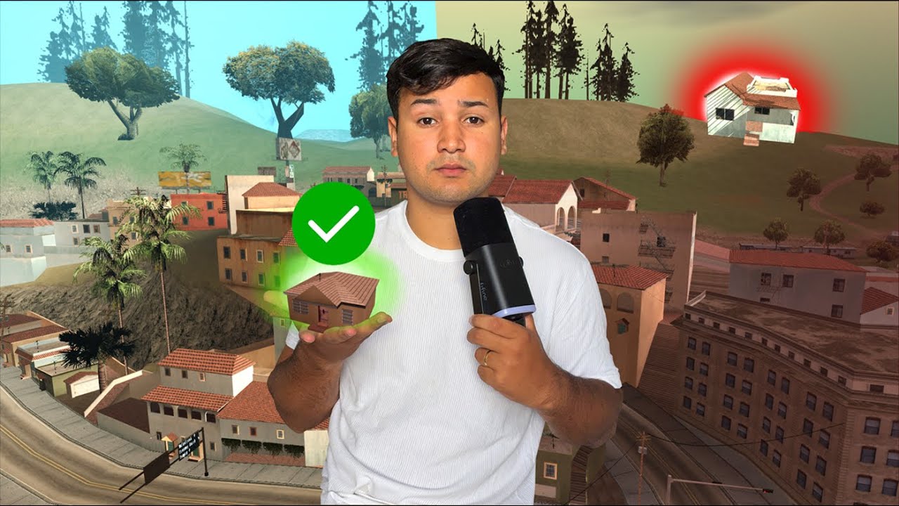 QUAL A MELHOR CASA PARA UM APOCALIPSE ZUMBI NO GTA SAN ANDREAS ?????