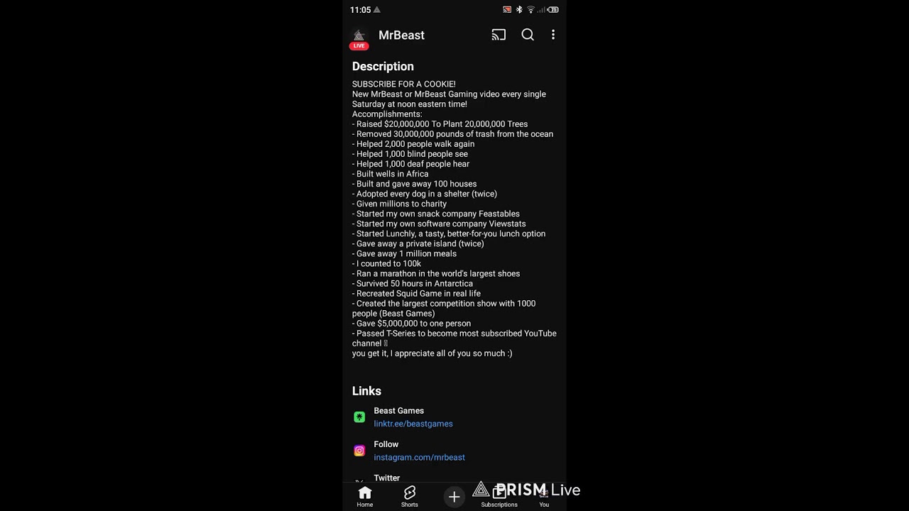 Live streaming of ROYAL LIVE