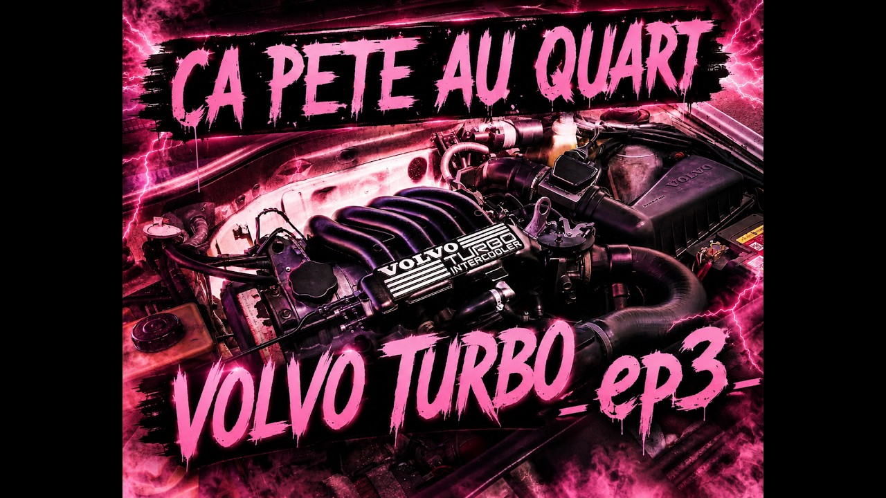 je rénove une Volvo 440 Turbo Episode 3, compartiment moteur partie 1, restauration voiture.