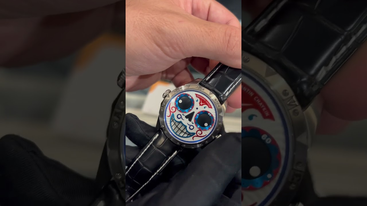 En este d&iacute;a de muertos les mostramos este reloj &ldquo;Calavera&rdquo; de la marca Konstantin