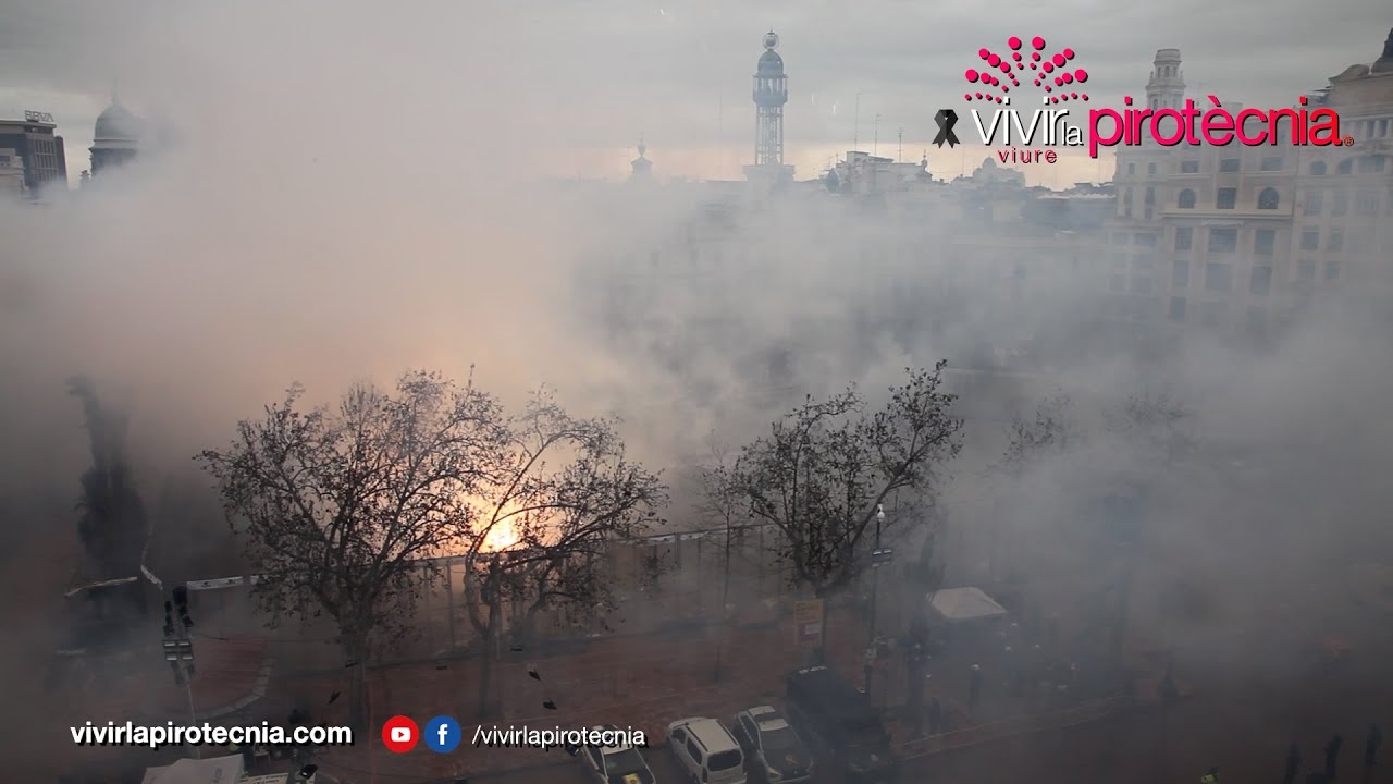 Fallas Valencia 2025, Mascletà Martes 18 de Marzo 2025, Pirotecnia del Mediterráneo