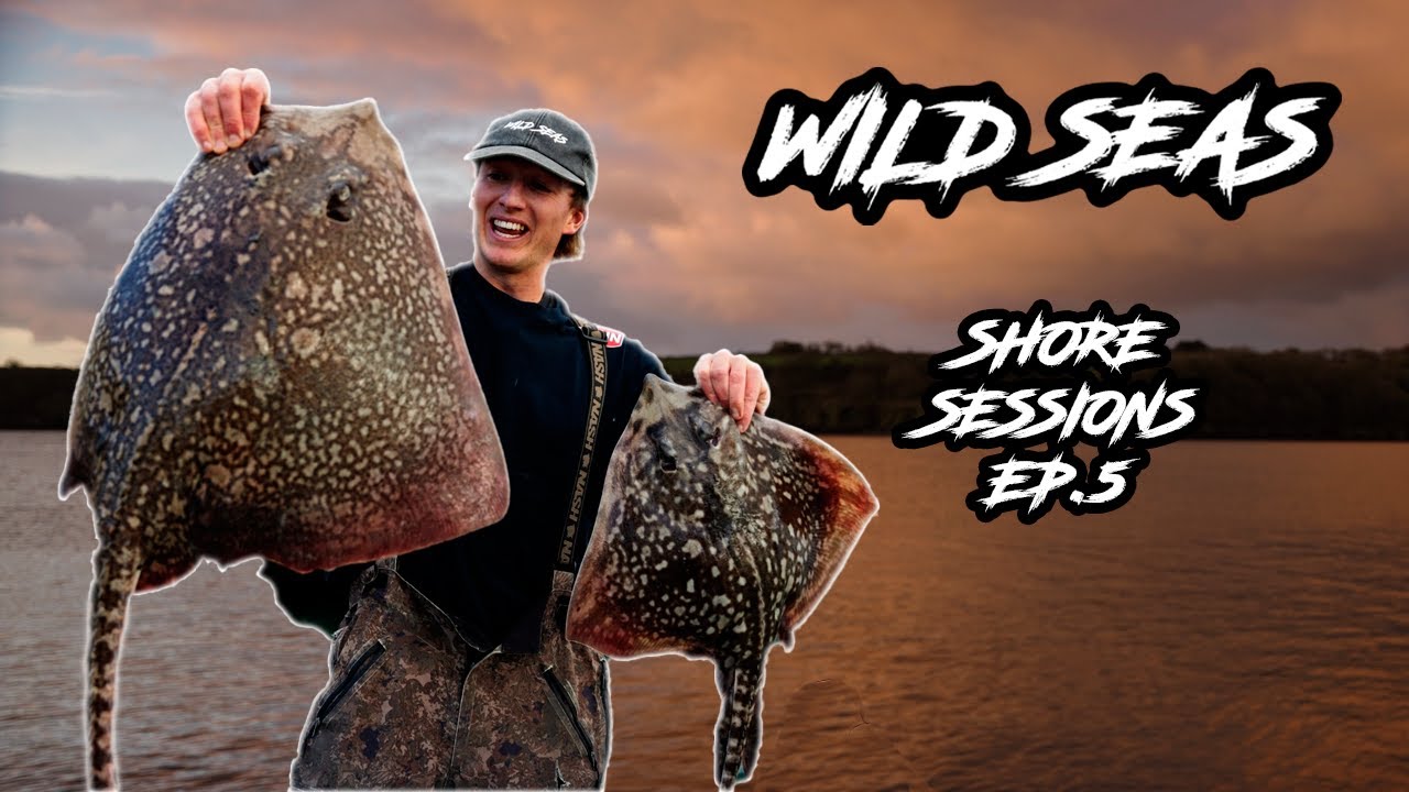 Shore Sessions Ep.5 - Winter shore fishing for Thornback Ray, Bass and Gurnards in Cornwall