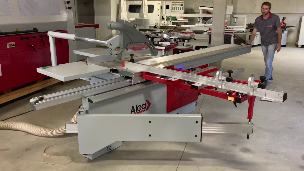 Esquadrejadeira de Precisão ALCA AL-EP3200U: Cortes Perfeitos para sua Marcenaria