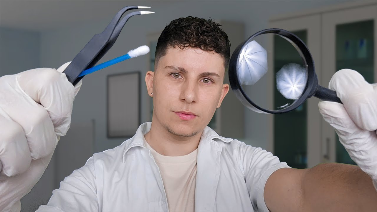 ASMR a Limpeza de Ouvido MAIS RÁPIDA e ESTRANHA de todas!