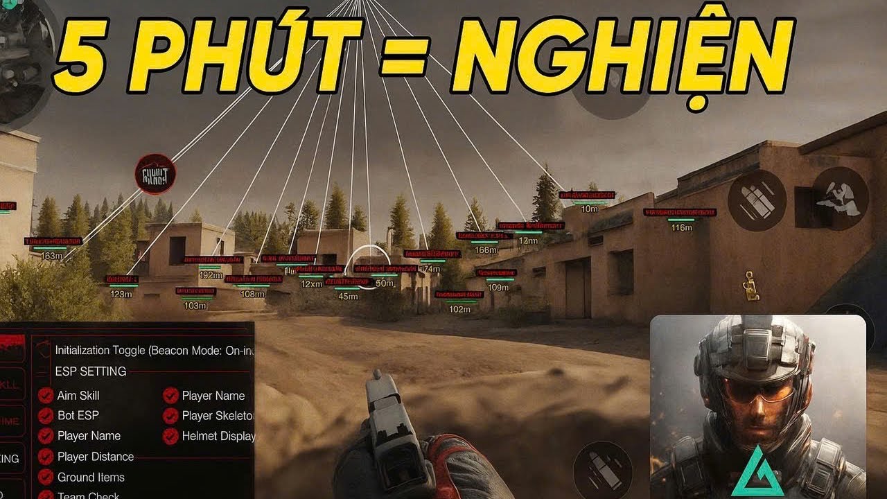 Hack Delta Force PE Bản VN Mớii Nhất 2025: Esp,Aimbot , Siêu An Toàn Free