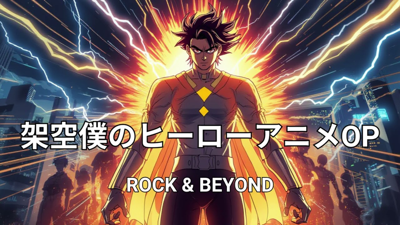 【神作画確定】架空僕のヒーローアニメOP主題歌作ってみた｜フルバージョン｜ROCK & BEYOND（Official Audio）