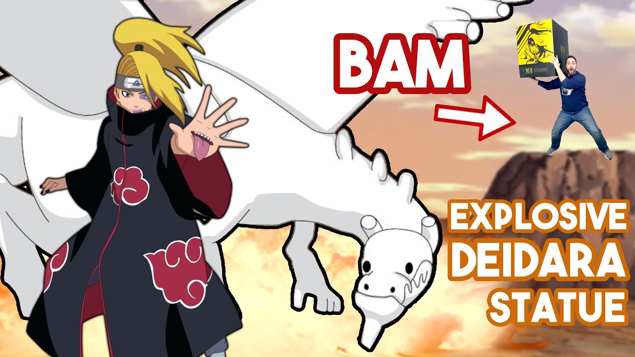 Art 🎨 is....AN 💣 EXPLOSION!!!  Akatsuki Deidara : Clay Dragon | Statue Unboxing by KM Studio