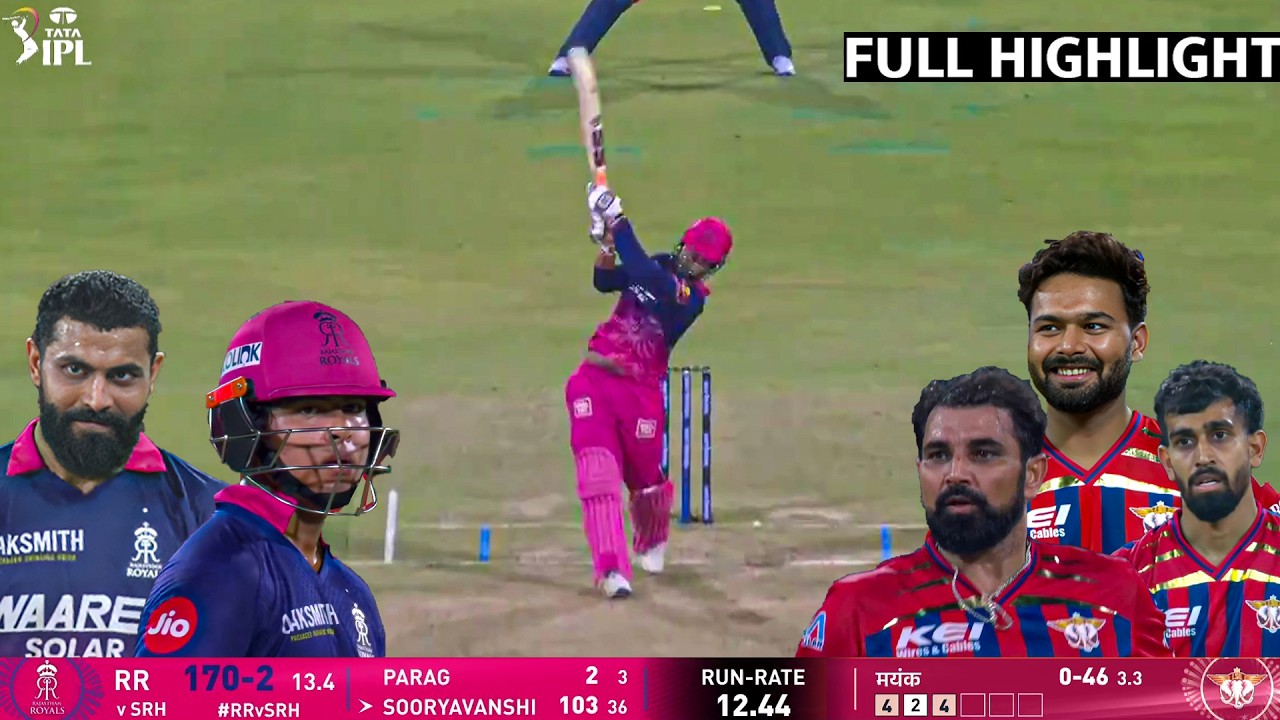 Rajasthan Royals vs Lucknow Super Giants Full Highlights | RR vs LSG IPL 2026 Full Highlights