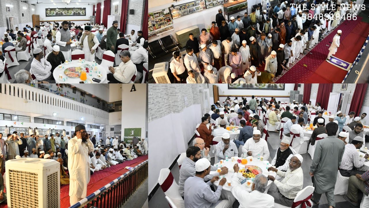 Iftar Organized by #Madina Education Welfare Society @TheStyleNews #Iftar #hyd #viral #ramadan #news