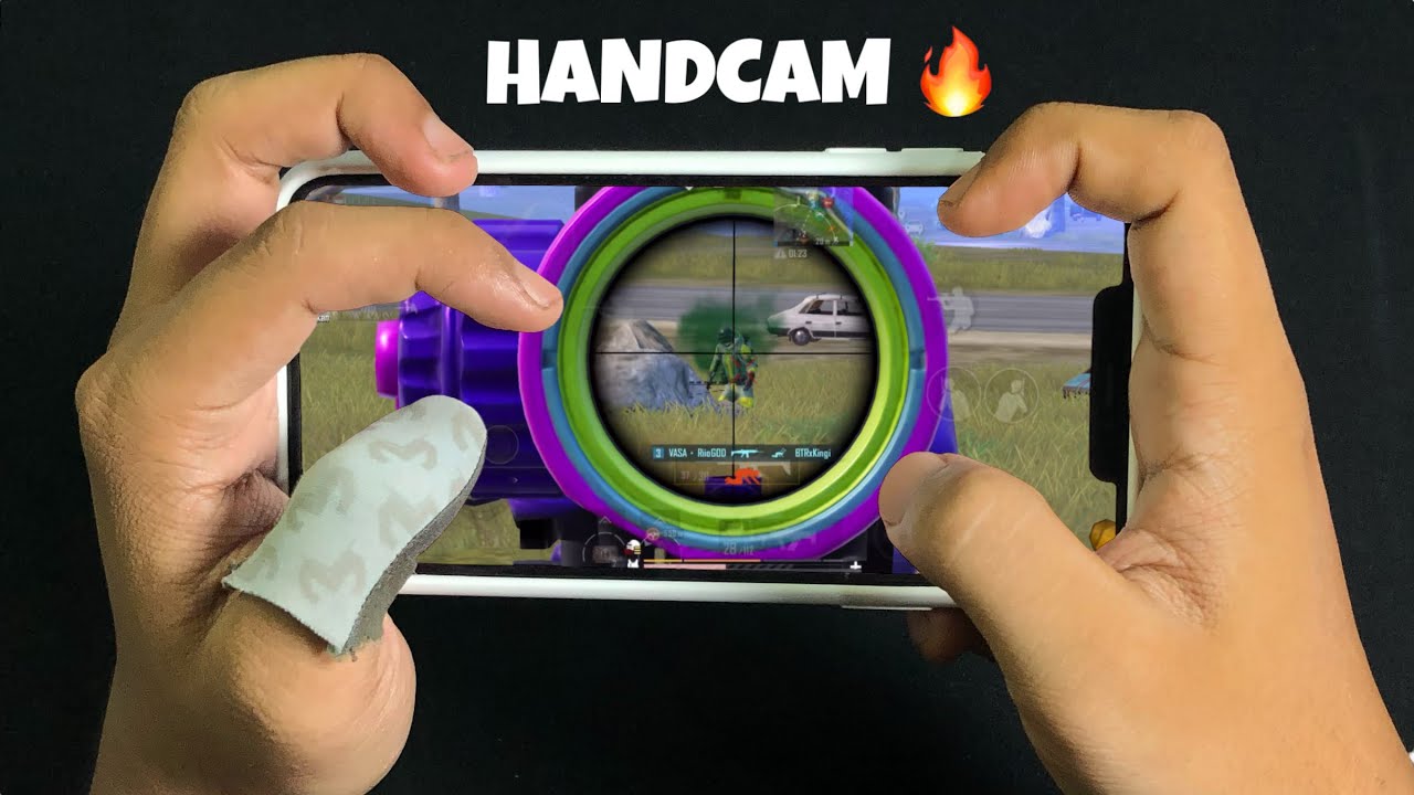 Power of 400% Gyroscope ❗️🤯 HANDCAM iPhone 11 Pro Max ❤️ | PUBG Mobile