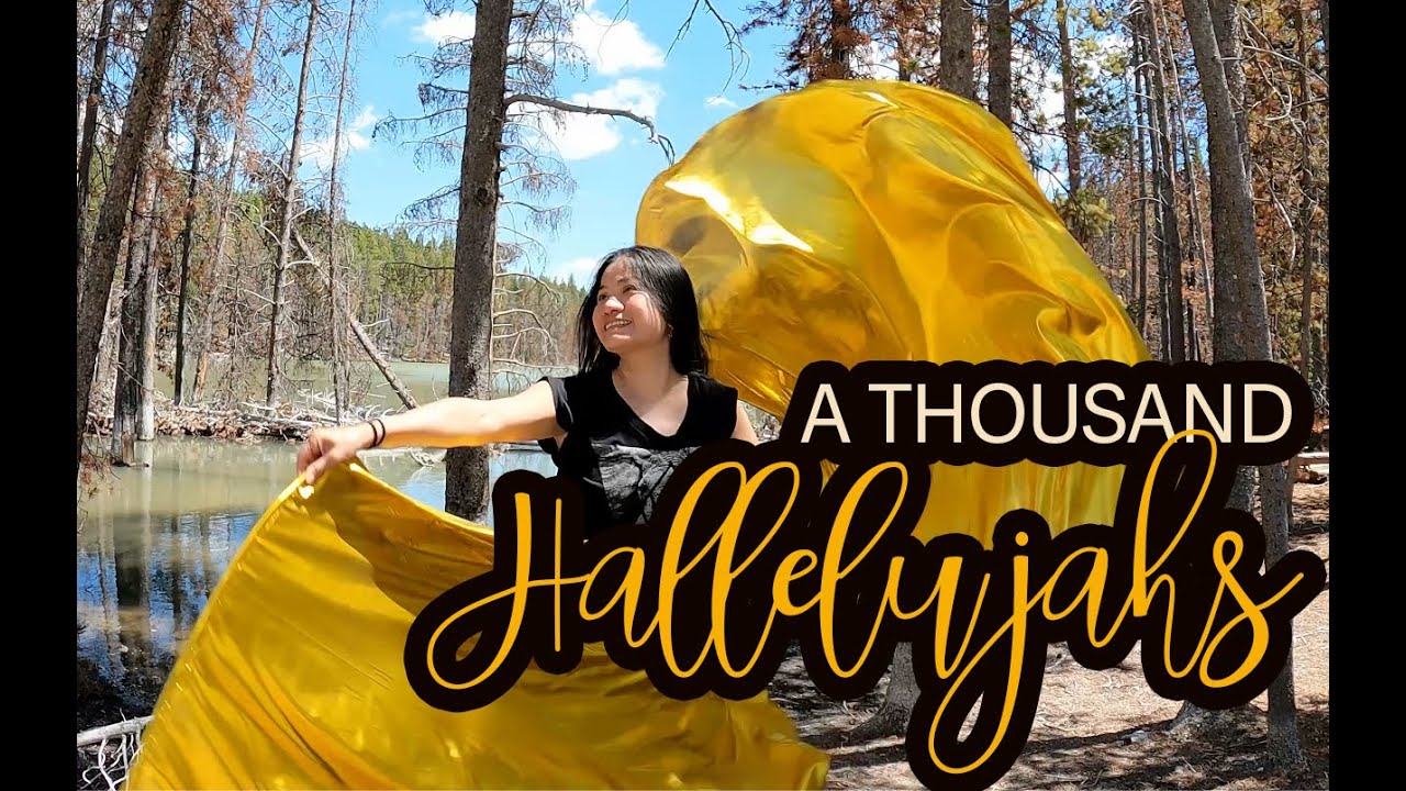 A Thousand Hallelujahs by Brooke Ligertwood // Worship Flags Dance ft: Claire CALLED TO FLAG