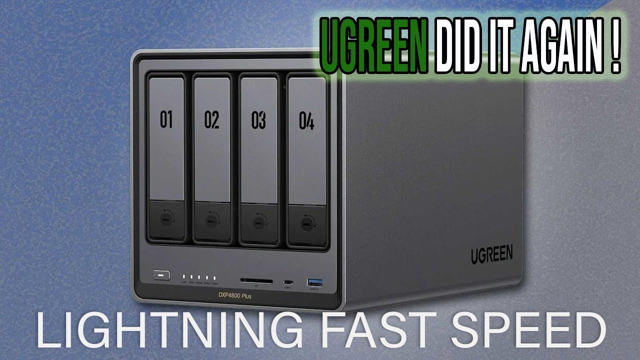 The Perfect NAS for Beginners? UGREEN NAS DXP4800 Plus