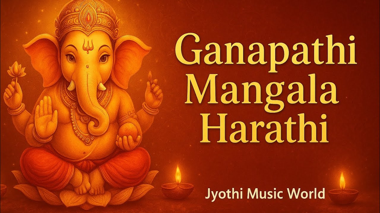 🙏✨ గణపతి మంగళ హారతి | Ganapathi Mangala Harathi Song 🎶🌿 | Jyothi Music World