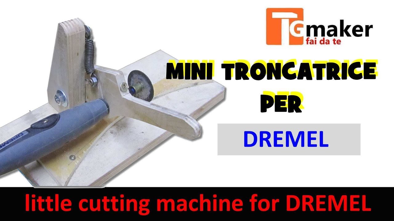 Dremel mini troncatrice-little cutting machine for Dremel