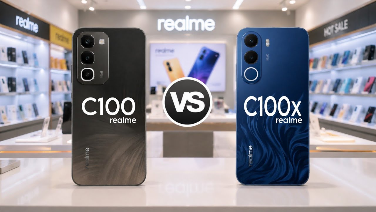 Realme C100 против Realme C100x &ndash; какой из них выбрать? 🔥