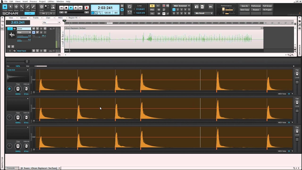 Layering Samples in Drum Replacer - Cakewalk Software