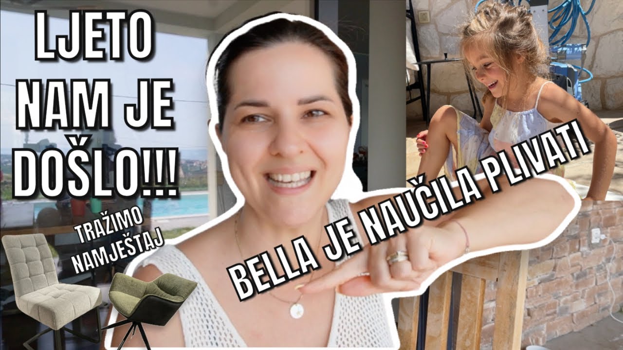 POTRAGA ZA NAMJEŠTAJEM I LJETNE RADOSTI | VLOG | mama 4 djece |