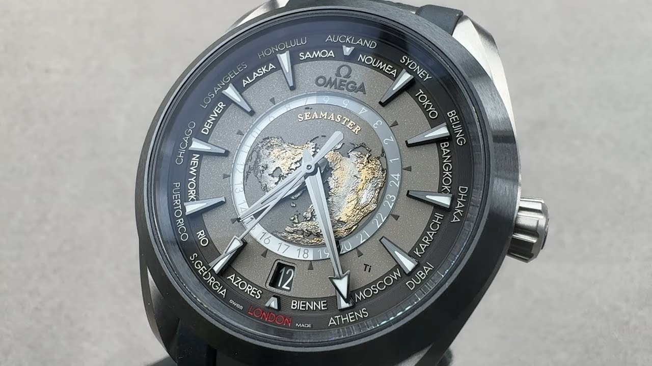 Omega Seamaster Aqua Terra Worldtimer Titanium 220.92.43.22.99.001 Omega Watch Review