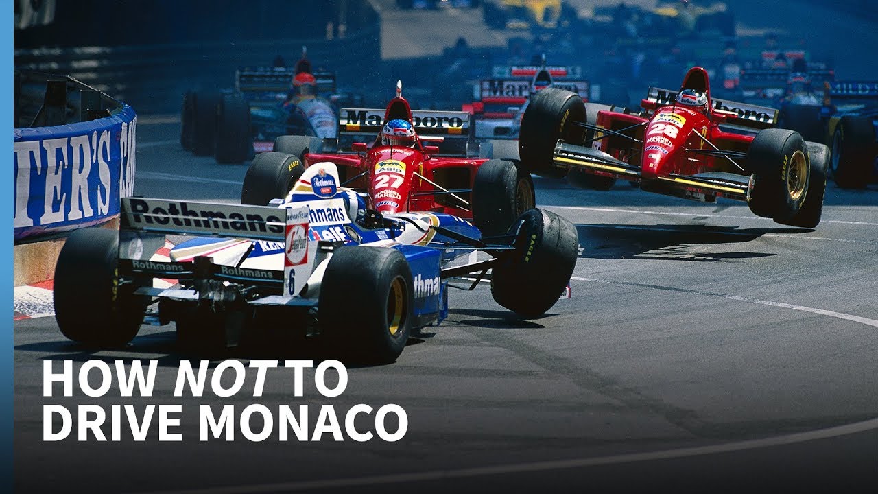 How NOT to drive an F1 car around Monaco