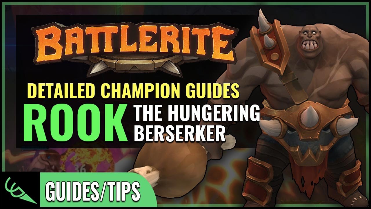 Rook Guide - Detailed Champion Guides | Battlerite (Early Access)