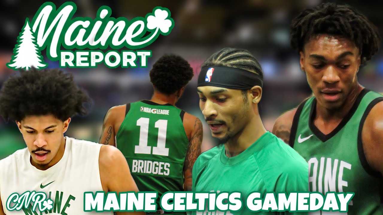 Maine Celtics Gameday | Maine Report CNR Vlog