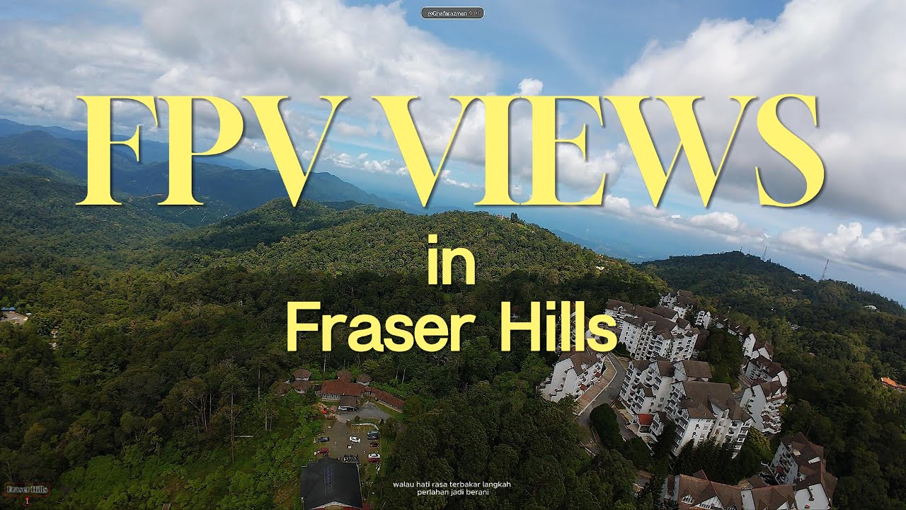Flying Through the Clouds: Fraser's Hill FPV 4K ☁️🌲