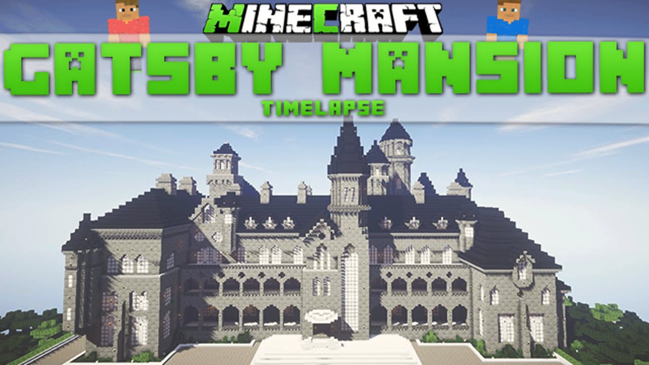 Minecraft Timelapse - Gatsby Mansion [Download]