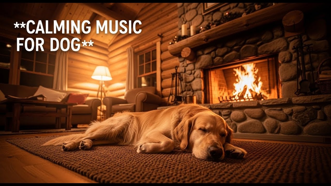 12 hours of Calming Dog Music for Anxious Pets : Reduce Stress & Promote Relaxation 🐕🐾😴