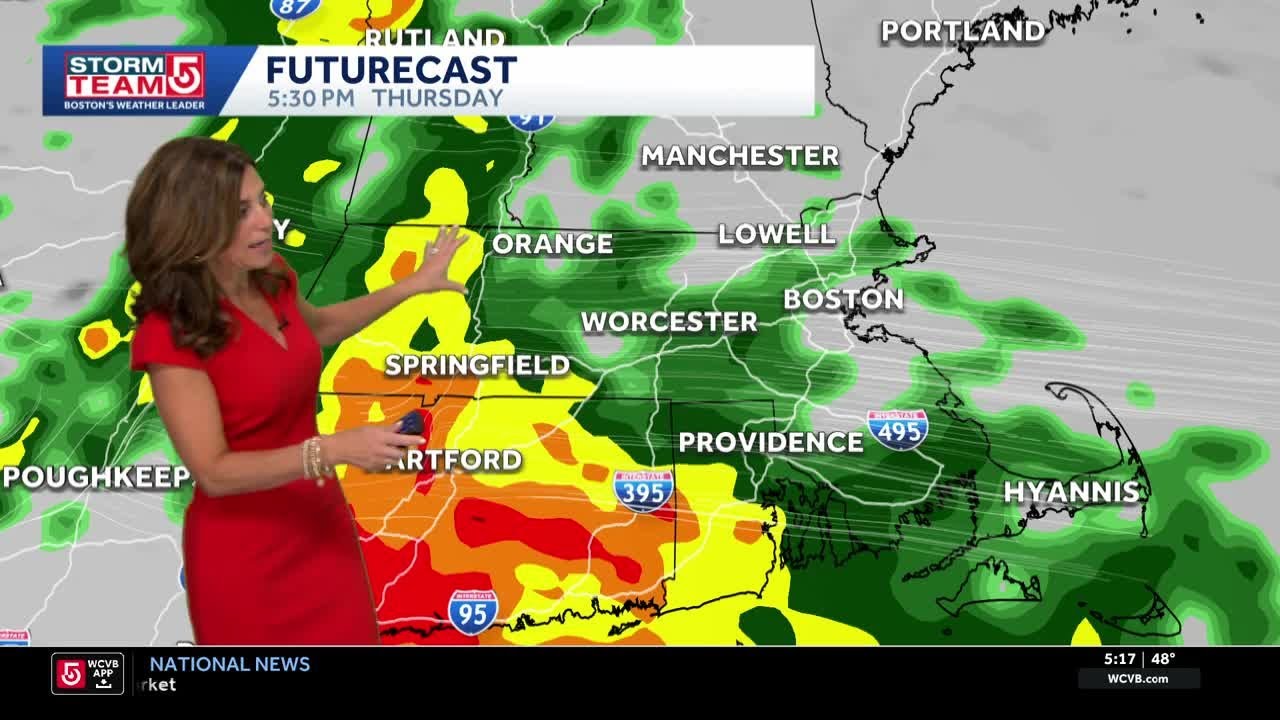 Video: Heavy rain moves in tonight