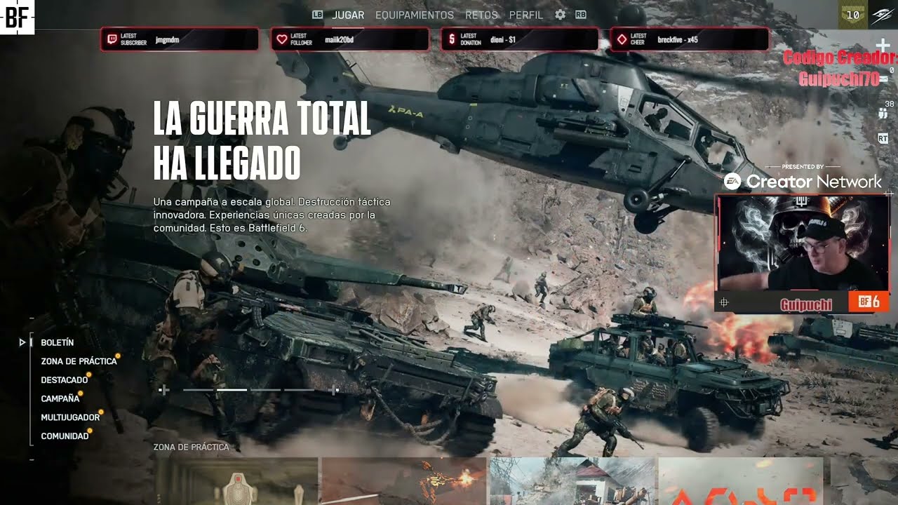 Tutorial  configuracion consolas Battlefield 6