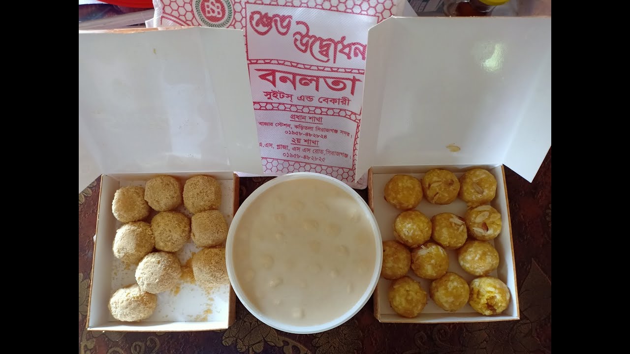 Misti, Laddu & Ros-malai from Banolata Sweets & Bakery, Sirajganj