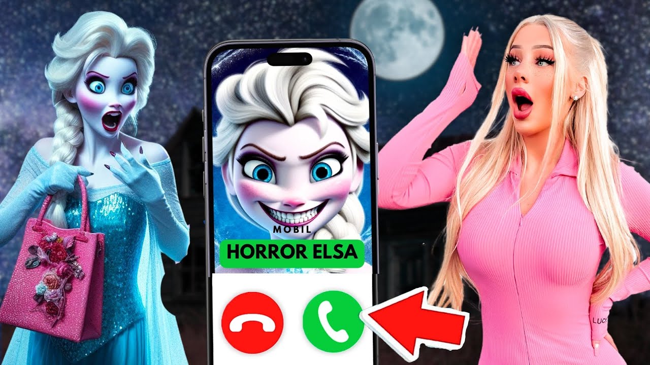 HORROR ELSA ruft mich FACETIME an 😳