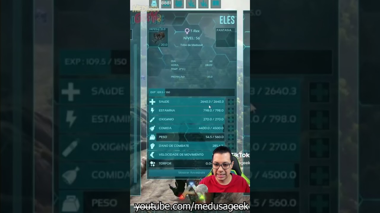 Top 5 dicas ARK SURVIVAL com @MedusaGeek