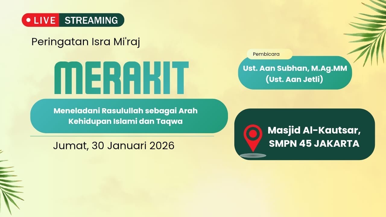 Peringatan Isra Mi’raj Tahun 1446 H