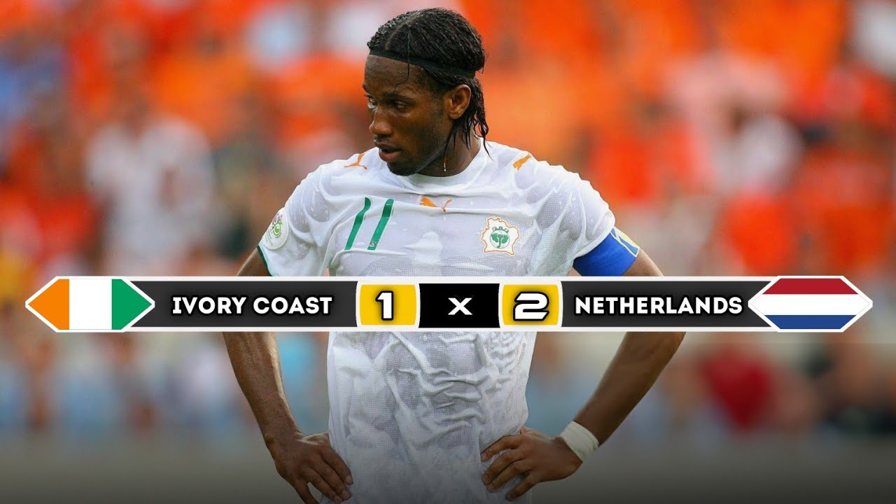 Ivory coast 🇮🇪 × 🇳🇱 Netherlands | 1 × 2 | HIGHLIGHTS | All Goals | World Cup 2006