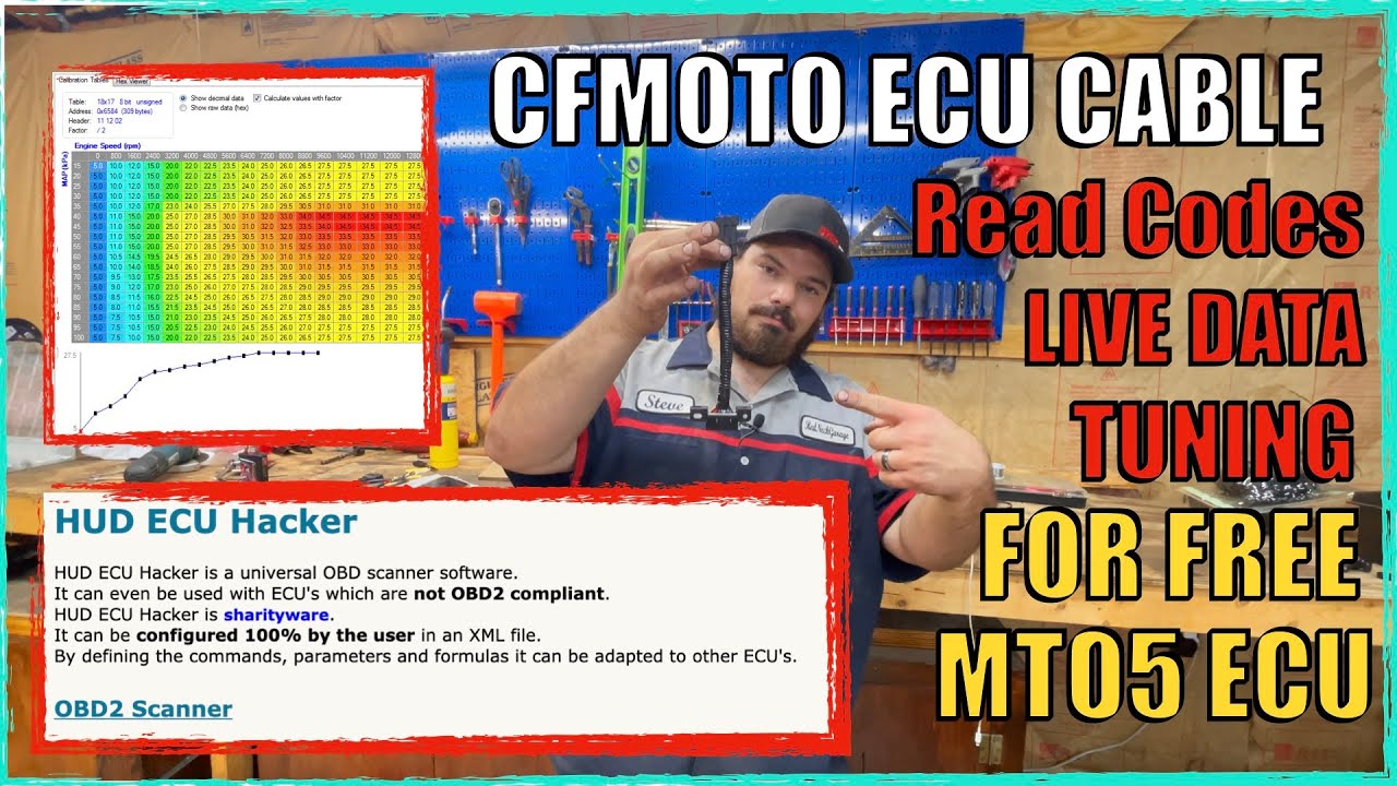 CFMOTO ECU Tuning LIVE DATA Read Codes FREE (EP 1)