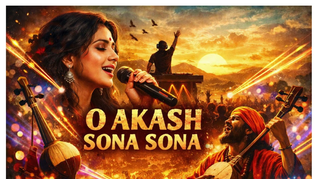 O Akash Sona Sona | Modern Bengali Remix | Tribute to Hemanta Mukherjee